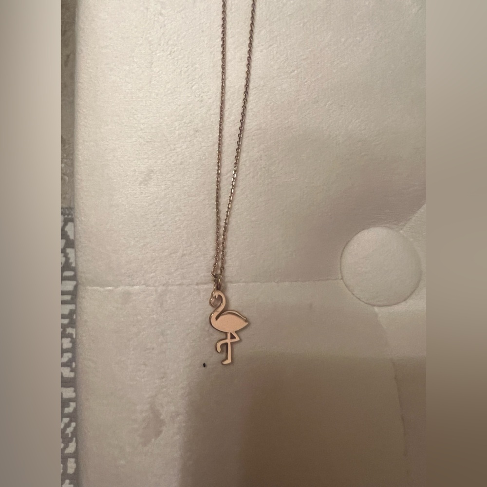 Kate Spade Rose Gold Flaming Necklace